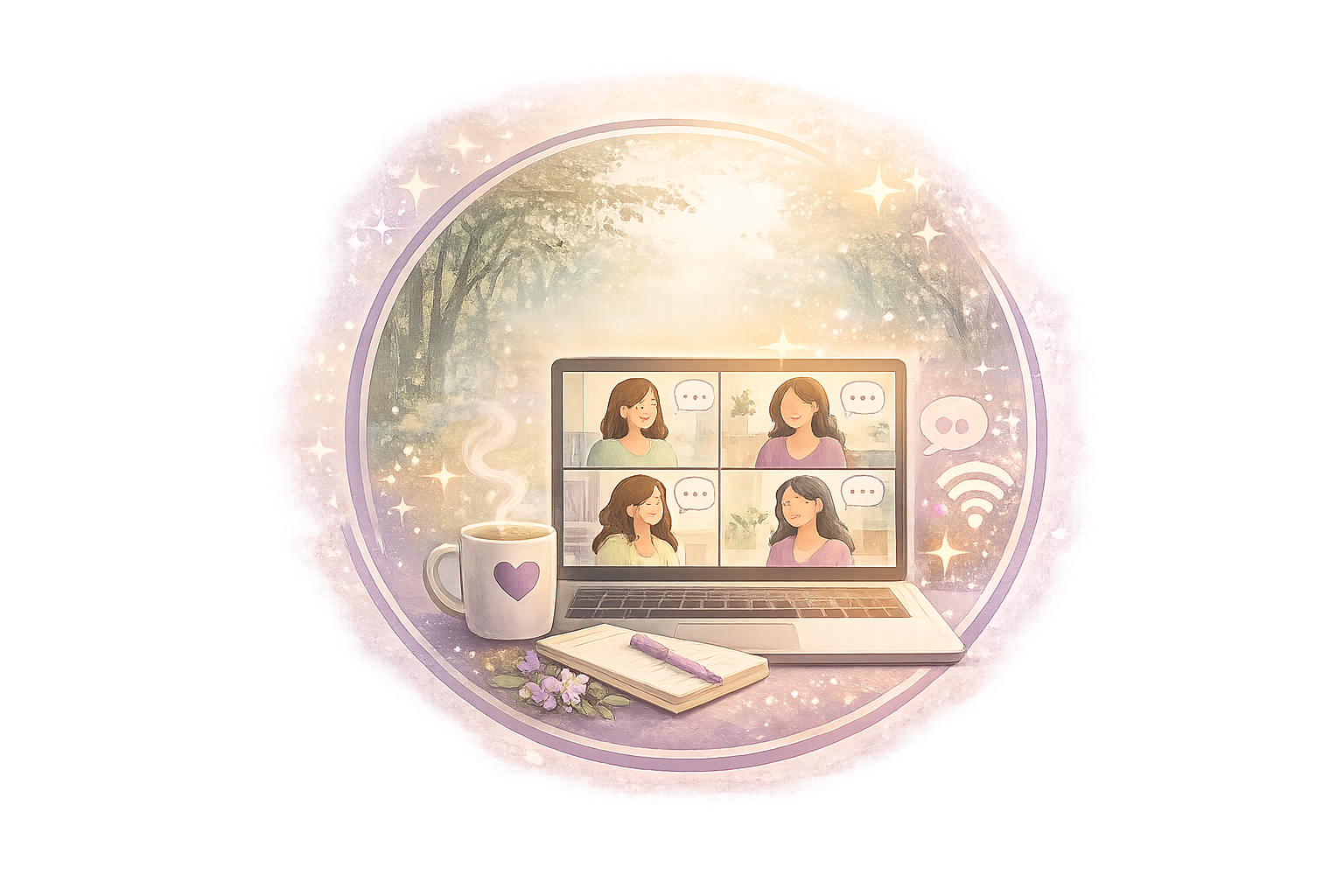 Online Circle — Decluttering: Let Go & Lighten Up